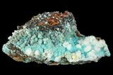 Rosasite, Aurichalcite and Selenite Crystal Association - Utah #109818-1